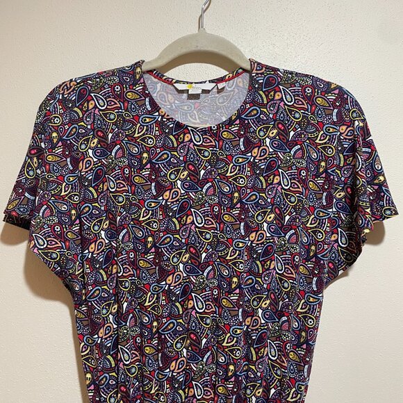 Boden Flutter Sleeve Jersey Dress Paisley Patterned - Picture 5 of 14